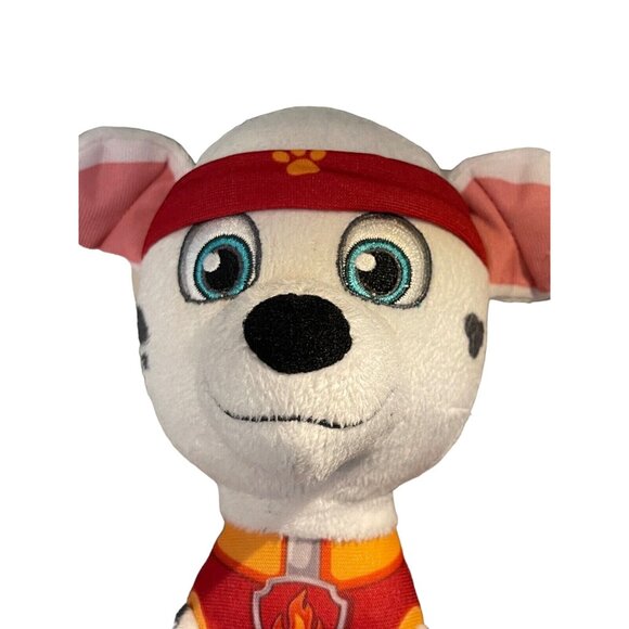 Paw Patrol plush Marshall Dalmatian Fire dog 7" Stuffed Animal Puppy Sewn Eyes - Picture 2 of 6